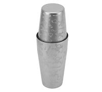 Nikou Boston Bartender - Set di shaker per cocktail in acciaio inox, per bar di casa, motivo teschio, miscelazione bevande, accessori da bar, 680,4 g e 453,6 g