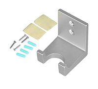 Nikou Bottoml Portafilter Rack, Lega di Alluminio Viscosa Perforato Doppio Scopo Caffè Tamper Rack Parete, Argento, Accories Caffè, Organizzazione Cucina