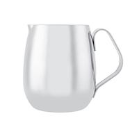 Nikou Brocca per schiuma di latte spessa in acciaio inossidabile Tazza da caffè latte Brocca per feste con cappuccino espresso (600 ml)