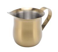 Nikou Brocca schiumalatte da 600 ml, doppia scala, per caffè, latte, arte, caraffa in acciaio inox 304, per casa, ufficio, bar, ristoranti, 90 ml