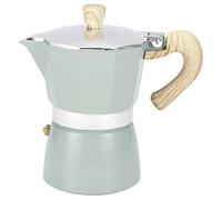 Nikou Caffettiera ottagonale in alluminio Bollitore per forniture da domestica Lago Blu 300ML (N. 6 vasi da 300ML blu lago)