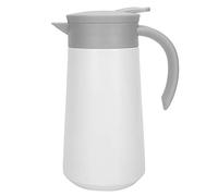 Nikou Caraffa termica in acciaio inossidabile Caraffa per acqua isolata di grande capacità Bollitore sottovuoto bianco 800 ml