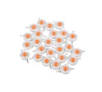 Nikou Chip LED - 25Pcs 3W LED Chip Spettro Completo 380nm-840nm Lunghezza d'onda pianta coltiva la Luce Chip Perline Lampada Lampadina (Edizione : Without PCB)