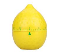 Nikou Contatori di forma manuale per verdure con timer meccanico da cucina (Colore : Lemon)
