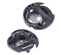 Nikou Custodia della spolina, Guscio della Navetta 2 Pezzi XC3153051 per Accessori per Macchine da Cucire per Uso Domestico Brother