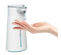Nikou Dispenser Sapone Automatico, 400 ml Dosatore Sapone Bagno con Sensore