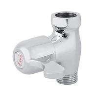 Nikou Filettatura femmina G1/2" a filettatura maschio G1/2" diritta attraverso la valvola di arresto dell'acqua, accories idraulici per il controllo dell'acqua, costruzione in ottone