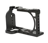 Nikou Gabbia VLOG in lega di alluminio con supporto per scarpe fredde come accessorio per fotocamera A6600