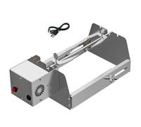 Nikou Griglia Girevole Automatica per Barbecue con Forchetta di Pollo Arrosto, Spiedino Girevole in Acciaio Inox, Kebab Forchette Girarrosto Elettrico Barbecue, Accessori BBQ