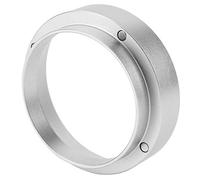 Nikou Imbuto dosatore in alluminio con ricambio magnetico, anello di dosaggio da 58 mm per macchina da caffè, accorie da caffè, argento