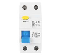 Nikou Interruttore differenziale corrente, BL1E-63 32A 1P + N RCCB Interruttore di corrente residua 230V 30mA