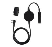NIKOU K Head Head Headset PTT TCI Material ABS Redondo Impermeable PTT para Walkie Talkie