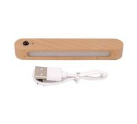 Nikou Lampada da Sotto L'armadio, Sensore di Movimento della Luce Dell'armadio Sensore dal Crepuscolo All'alba Magnete Lampada da Parete a LED Ricaricabile Tramite USB Per Corridoio
