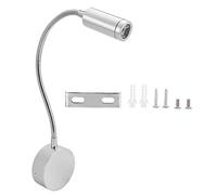 Nikou Lampada Flessibile Lampada da Lettura Regolabile da Parete Luce Notturna Flessibile per Camera da Letto 85V-265V