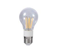 Nikou Lampadina a filamento LED COB, Lampadina E27 12V Luce Non dimmerabile a 360°(6W-Bianco Caldo)