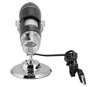 NIKOU Microscopio elettronico Digital1600X Videocamera USB2MP1600x1200con8LED e regolazione della calibrazione
