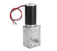 Nikou Motore a ingranaggi a vite senza Fine, Alta velocità di torsione Ridurre Il Motore del cambio elettrico Motore a ingranaggi a vite senza Fine reversibile Albero da 8 mm 12V(12V 12RPM)