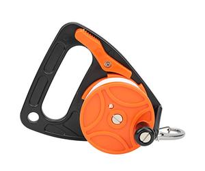 Nikou Mulinello da Sub 150ft Mulinello da Sub con Manico Mulinello da Immersione Multiuso(Arancia)