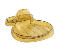 Nikou Multifunzionale Cucina Spatola Rack Cucchiaio Supporto Coperchio Spatola Cucchiaio Cucchiaio Cucchiaio Riposo Utensile Da Cuoco Supporto antigoccia (Marrone scuro)