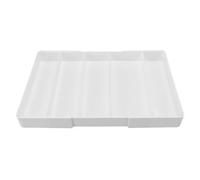 Nikou Organizzatore del cassetto della Efficiente vassoio divisore in plastica per ufficio camera da letto