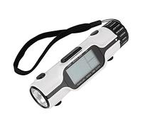 Nikou Orologio da Viaggio nel Mondo, Sveglia da Viaggio Digitale a LED con Torcia con termometro