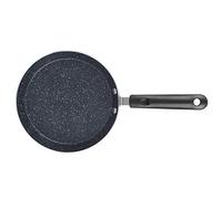 Nikou Padella antiaderente, in lega di alluminio verde, con manico ergonomico, 20 cm, adatta per fornelli a induzione, utensili da cucina per pancake e uova