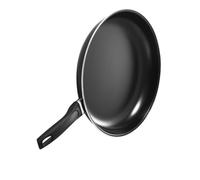 Nikou Padella rotonda, 20 cm, manico portatile, rivestimento antiaderente, fondo piatto, per fornelli a gas e fornelli a induzione