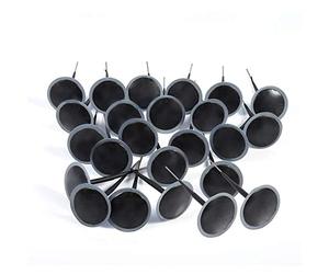 Nikou Patch per pneumatici, riparazione tubeless automatica della puntura dei pneumatici Patch per tappo a fun-go da 6 mm cablata 24 pezzi
