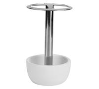 Nikou Porta spazzolino da denti Porta spazzolino in acciaio inossidabile 304 Colore Supporto spazzolino opzionale(bianca)