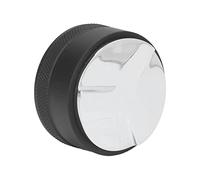 Nikou Pressino caffè in acciaio inox, 58 mm, base piatta, strumento per caffè Espro, distributore e livellatore regolabili, 5,8 cm, nero, caffè Accory