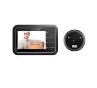 Nikou Schermo LCD TFT da 2,4 pollici, spioncino digitale con campanello, 4 suonerie, 0,3 MP 105°, visione notturna a infrarossi, per casa, ufficio, appartamento, hotel