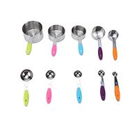 Nikou Set da 10 supporti per numeri da tavolo rotondi in acciaio inossidabile, stabile supporto per foto, supporto per hotel, ristorante, casa, segnaposto, utensile da cucina