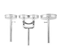 Nikou Set di 3 pezzi per pasta, in lega di alluminio, forma rotonda per torte e dert maker, strumento da cucina fai da te, per pasta fatta in casa e derts