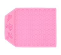 Nikou Set di 7 stampi in silicone per alimenti, multifunzione, portatili, per cene, feste e campeggio, a forma di cellulare, per decorazioni fai da te, rosa