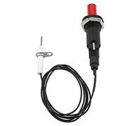 Nikou Set di accensione piezoelettrica a scintilla con pulsante di accensione per barbecue con cavo da 1 m per fornello a gas/forno