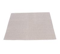 Nikou Set di posate da 24 pezzi, in acciaio inox, set di posate per 6 persone, custodia di alta qualità per casa, cucina, ristorante, tappetino antiaderente per barbecue, 33 x 40 cm, marrone