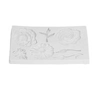 Nikou Set fai da te in resina epossidica con piedini a forma di O, in silicone, per decorare casa e ufficio, forme chote e er, per uso alimentare, facile da decolorare, grigio