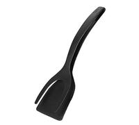 Nikou Spatola in silicone 2 in 1, resistente al calore, antiaderente, utensile da cucina antiscivolo, spatola flessibile, ideale per cucinare e cuocere