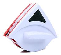 Nikou Spazzola magnetica a doppia faccia per la pulizia dei vetri, kit per la casa, per finestre alte e vetrate dell'auto (rosso 15-24 mm)