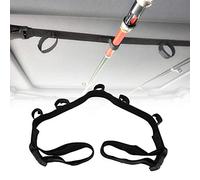 Nikou Supporto per canna da pesca, 2 pezzi, per SUV, camion, furgone (nero)