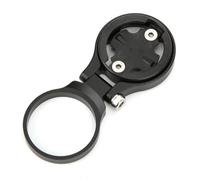 Nikou Supporto per Computer da Bici - Supporto per Estensione del Contachilometri in Bicicletta in Lega di Alluminio, Supporto per Computer da Bici (Colore : Black-for Bryton)