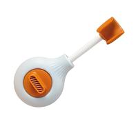 Nikou Supporto per soffione doccia adesivo, supporto per soffione doccia in ABS, regolabile, montaggio a parete, per bagno, supporto da parete per doccia, design carino