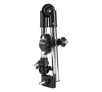 Nikou Supporto regolabile a 360° per ombrello, supporto per passeggino, carrozzina, bicicletta, nero