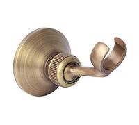 Nikou Supporto Soffione Doccia in Ottone Antico, Regolabile Supporto Doccia a Muro, Porta Doccino Parete per Doccetta, Accessori da Bagno Domestici