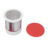 Nikou Tagliaverdure multifunzione a rullo, grattugia e tritatutto da cucina manuale, con manico, verde, plastica portatile e acciaio inox