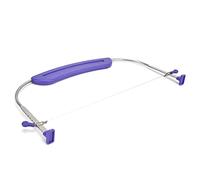 Nikou Taglierina per torte in acciaio inox, manico antiscivolo, utensile da taglio per panetteria, coltello e livellatore, forniture da cucina da forno, lunghezza 30,5 cm, qualità professionale