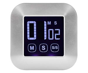 Nikou Timer da cucina touch screen Timer digitale con ampio display a LED Promemoria elettronico di cottura
