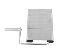 Nikou Trituratore per verdure, lame multifunzione in acciaio inox, lavabile in lavastoviglie, per patate, cetrioli, carote, grattugia manuale per formaggio con 5 lame intercambiabili, utensile da