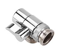 Nikou Valvola deviatrice splitter per rubinetto del lavandino del bagno della cucina all'adattatore del tubo flessibile M24, valvola deviatrice per lavello e collegamento del tubo flessibile