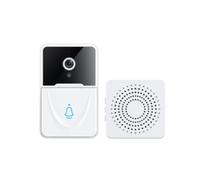 Nikou X3 - Campanello video wireless intelligente con visione notturna HD, 60°, volume regolabile, audio a due vie, batteria al litio integrata 1000 mAh, per casa